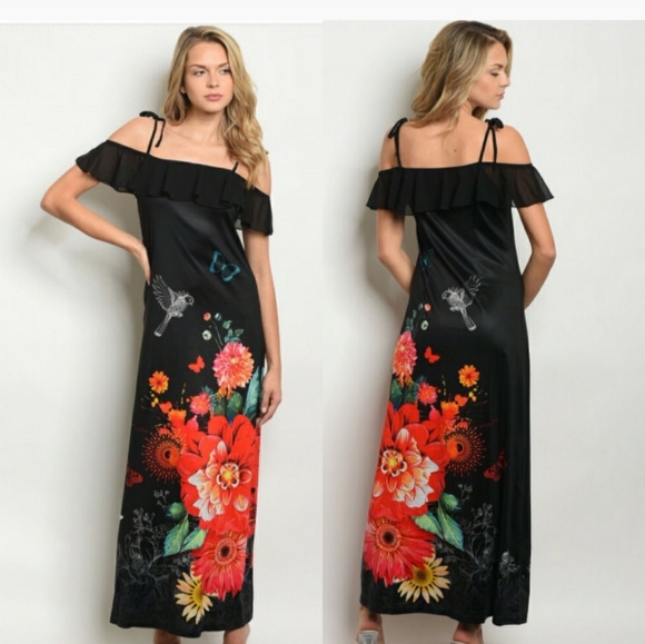 . Floral Maxi Dress various sizes.. - Picture 2 of 15